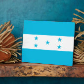 Photo Plaque du Drapeau du Honduras (Côté)