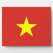 Photo Plaque du drapeau du Vietnam (Devant)