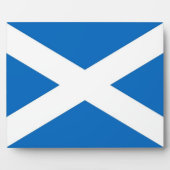 Photo Plaque du drapeau écossais (Devant)