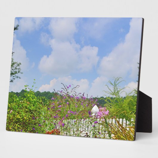 Photo Plaque du jardin (Côté)