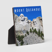 Photo Plaque du Mont Rushmore (Recto)