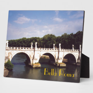 Photo Plaque du pont Bella Roma Sant Angelo