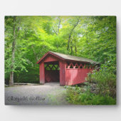 Photo Plaque du pont couvert (Devant)