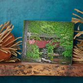 Photo Plaque du pont couvert (Côté)