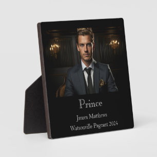 Photo Plaque du Prince Pageant