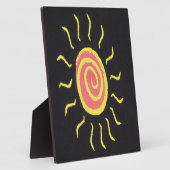 Photo Plaque du soleil (Côté)
