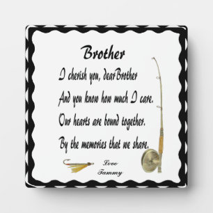 PHOTO PLAQUE FRÈRE