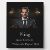 Photo Plaque King Pageant (Devant)