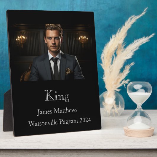 Photo Plaque King Pageant (Côté)