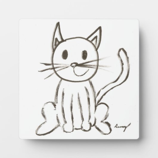 Photo Plaque Kitty Peint (Devant)