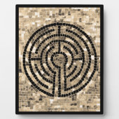Photo Plaque LABYRINTH V 8x10 avec Easel - Noir (Devant)