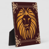 Photo Plaque Lion (Côté)