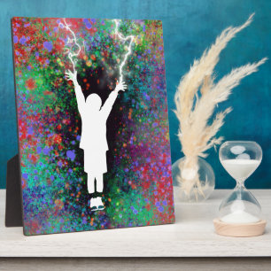 Photo Plaque météorologique orageuse