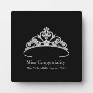 Photo Plaque Miss America Silver Crown Awards