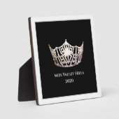 Photo Plaque Miss America Silver Crown Awards (Recto)