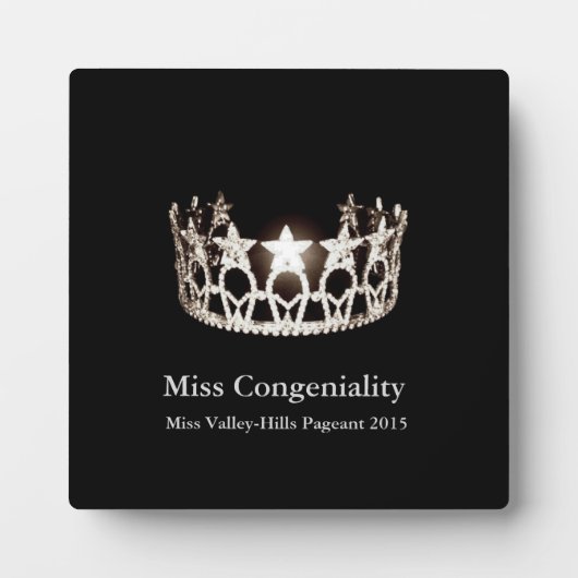Photo Plaque Miss USA Silver Crown Awards (Devant)