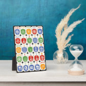 Photo Plaque moderne Mah Jongg (Côté)