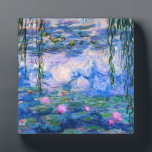 Photo Plaque Monet Water Lilies<br><div class="desc">Plaque Monet Water Lilies. Peinture à l'huile sur toile de 1916. Monet peint son fameux bassin de nénuphars de manière obsessionnelle pendant les dernières années de sa carrière, puisant son inspiration dans la lumière du soleil et son effet changeant sur l'eau, les fleurs aquatiques et le feuillage. Ce tableau, qui...</div>