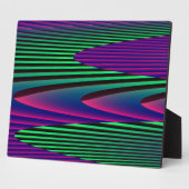 Photo Plaque Neon Seas (Côté)