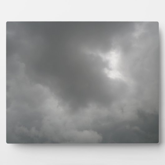 Photo Plaque nuages tempête (Devant)