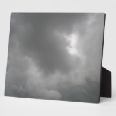 Photo Plaque nuages tempête (Côté)