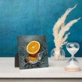 Photo Plaque Orange Splash (Insitu)
