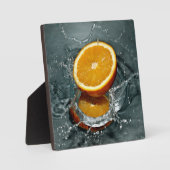 Photo Plaque Orange Splash (Recto)