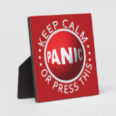Photo Plaque Panic Button (Recto)