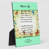 Photo Plaque papillon (Côté)