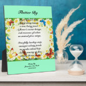 Photo Plaque papillon (Côté)