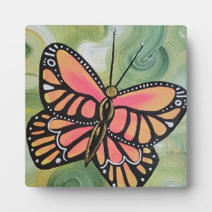 Photo Plaque papillon Monarque