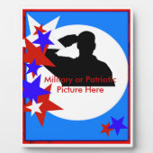 Photo Plaque patriotique commémorative (Devant)