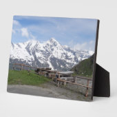 Photo Plaque personnalisée des Alpes autrichiennes (Côté)