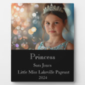 Photo Plaque Princess Pageant (Devant)