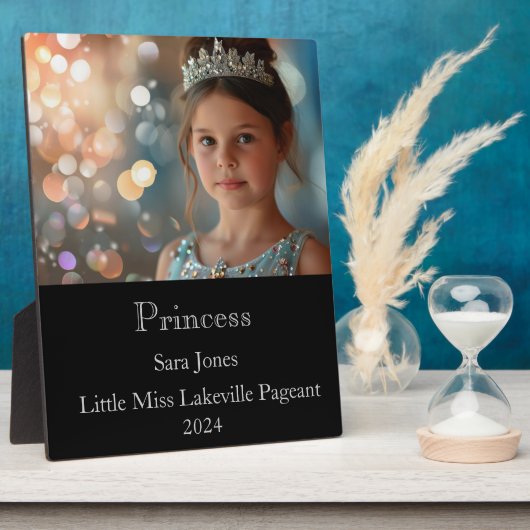 Photo Plaque Princess Pageant (Côté)