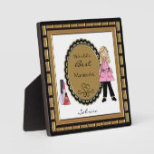 Photo Plaque professionnelle des meilleurs soins de beau (Recto)