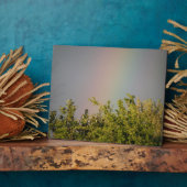 Photo Plaque Rainbow Sky (Côté)
