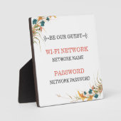 Photo Plaque réseau Wifi (Recto)