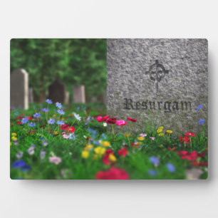 Photo Plaque Resurgam
