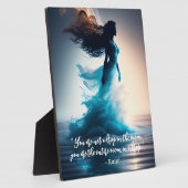 Photo Plaque Rumi Ocean Citation Dreamscape Tabletop (Côté)