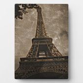 Photo Plaque Tour Eiffel vintage (Devant)