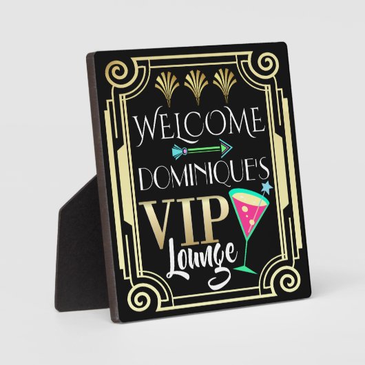 Photo Plaque VIP (Recto)