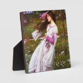 Photo Plaque Waterhouse Windflowers (Recto)