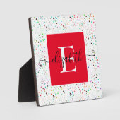 Photo Points colorés de plaque (Recto)