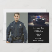 Photo Police Academy Graduation Aankondiging (Voorkant)