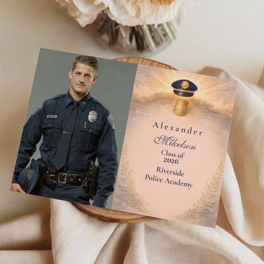 Photo Police Academy Honors Graduation Event Aankondiging