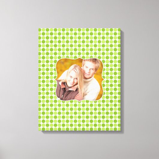 Photo Polka verte [16x20] pouces Impression en toi (Recto)