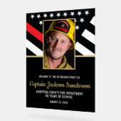 Photo pompier du Parti de la retraite (Angle)