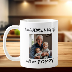 Photo Poppy/ Gramps PERSONNALISER Mug