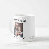 Photo Poppy/ Gramps PERSONNALISER Mug (Devant gauche)